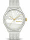 Timberland Lincolndale Γυναικείο Ρολόι 38mm Μπαταρίας με Ασημί Μεταλλικό Μπρασελέ