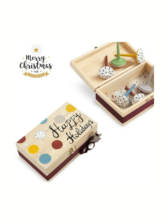 Parisis Weihnachtliche Holz Figur Box Höhe 20cm