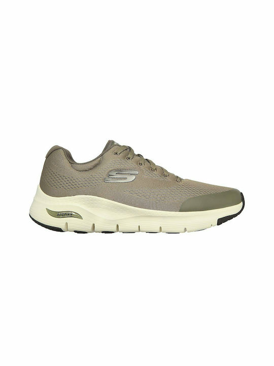 Skechers Arch Fit Ανδρικά Sneakers Χακί