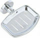 26470 Metallic Soap Dish Wall Mounted Silver