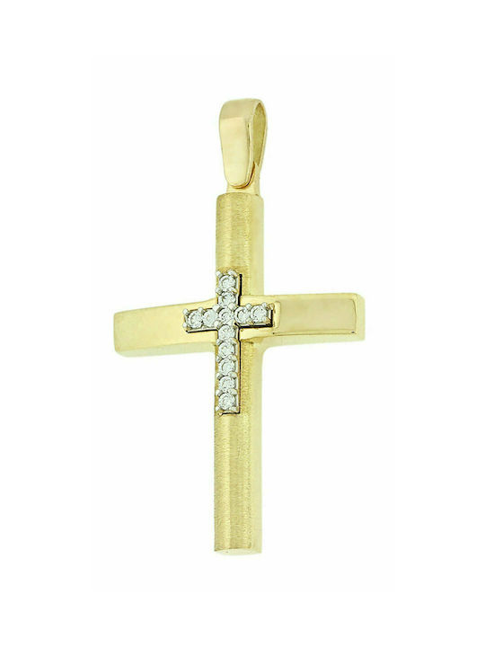 Mertzios.gr Gold Cross 14K