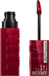 Maybelline Super Stay Vinyl Ink Lang anhaltend Flüssig Lippenstift Schwer durchsichtig 55 Royal 4.2gr