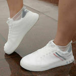 Waterproof shoe cover size "26-34" - white White White without a slider