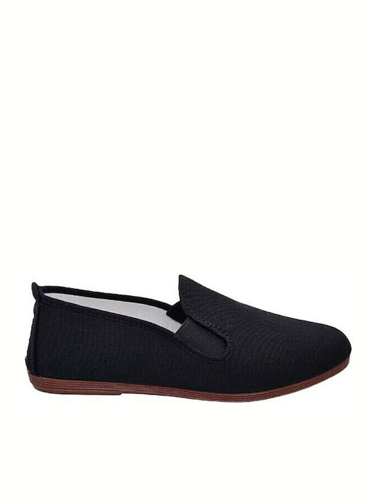 Javer Damen Slip-Ons Schwarze