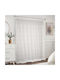 Lino Home Перде с Плик с Писалка Zenio Бяло 280x300см