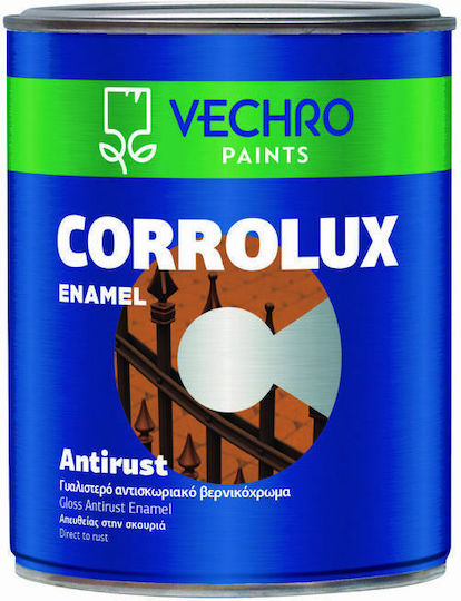 Vechro Цвят на лака Инхибитор на корозията Corrolux Antirust 2.5лт Black No 307 Блестящ