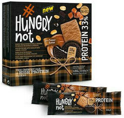 Hungry Not Protein 33% Protein Bars with Peanut Butter Flavour 3x45gr