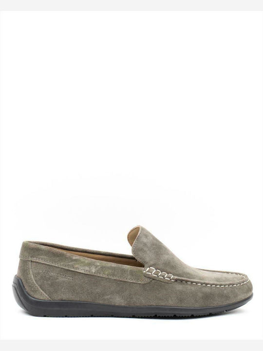 Lumberjack Leman Men's Suede Moccasins Gray