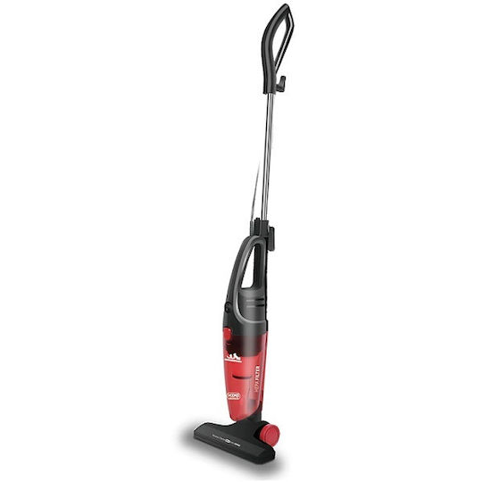 Hoomei HM-2116 Ηλεκτρική Σκούπα 2 σε 1 Stick & Χειρός 600W Κόκκινη