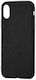 Forcell Back Cover Σιλικόνης Μαύρο (Huawei P20)
