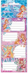 Diakakis Notebook Labels Winx 100pcs