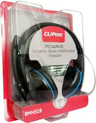 Cliptec PCWave On Ear Multimedia Ακουστικά με μικροφωνο και σύνδεση 3.5mm Jack