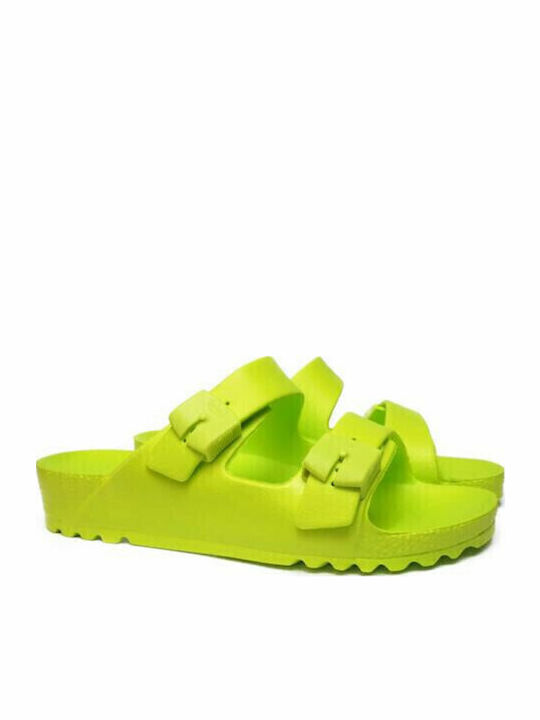 Scholl Bahia Σαγιονάρες Lime Green