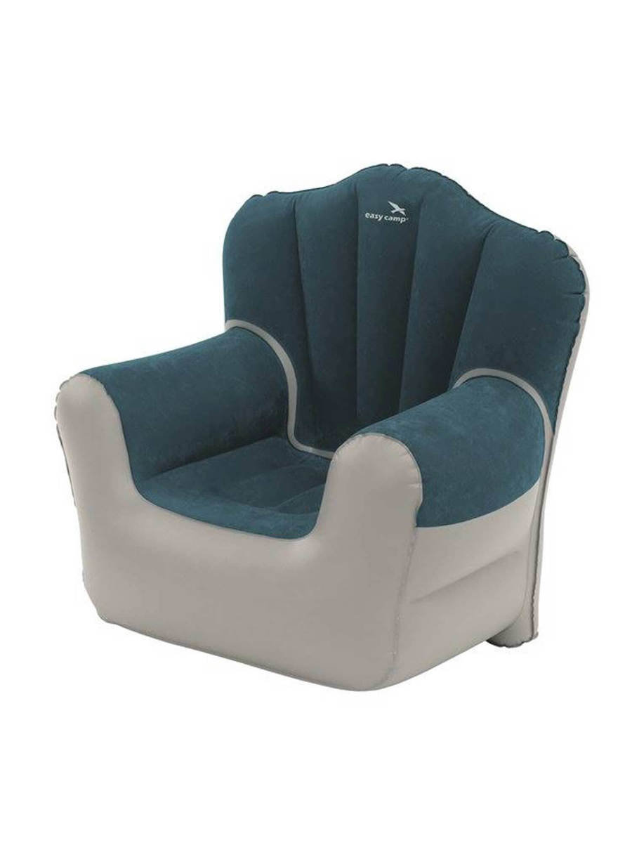 Easy Camp Comfy Chair Φουσκωτή Πολυθρόνα Μπλε 90εκ. 420058 Skroutz.gr