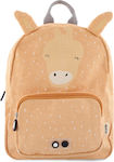 Trixie Mrs. Giraffe School Bag Backpack Kindergarten in Orange color