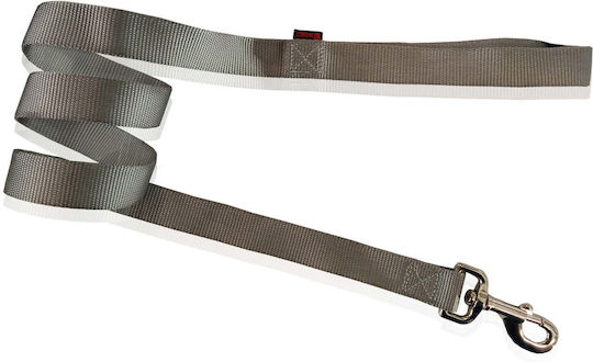 Pet Interest Каишка/Водач за Куче Каишка Single Layer Среден в Сив цвят 1.20m x 2cm
