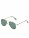 Selected Men's Sunglasses with Gold Metal Frame and Gray Lens 16084872-4