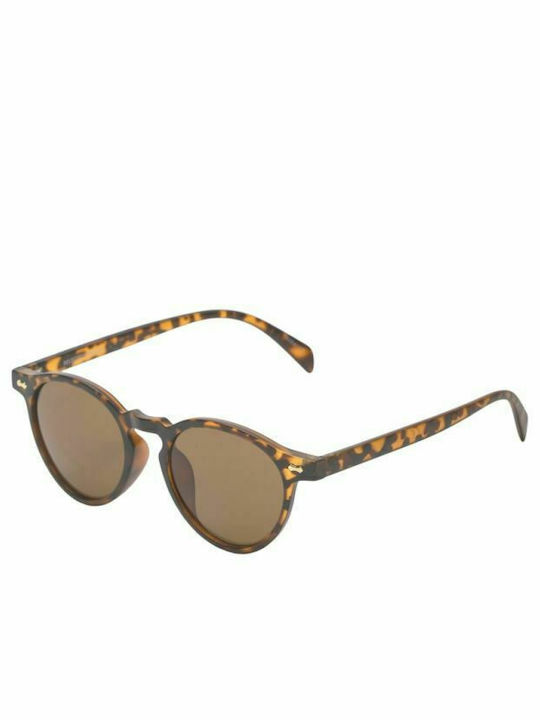 Selected Men's Sunglasses with Brown Tartaruga Plastic Frame 16084872-2