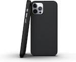 Nudient Thin Silicone Back Cover Ink Black (iPhone 12 / 12 Pro)