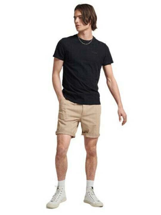 Ovin Vintage Officer Men's Shorts Chino Beige