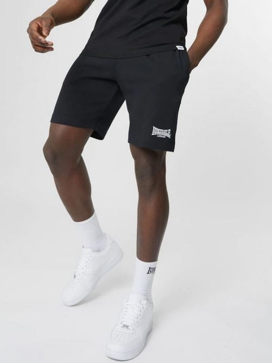 Lonsdale Men's Sports Monochrome Shorts Black
