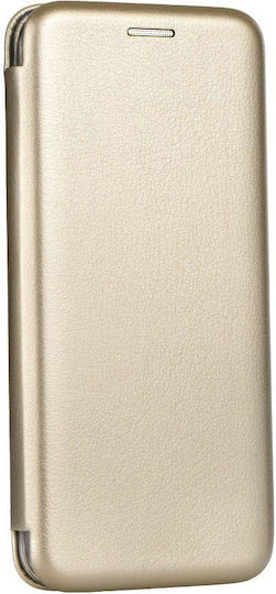 Forcell Elegance Книга Пластмаса Златист (Huawei P20)