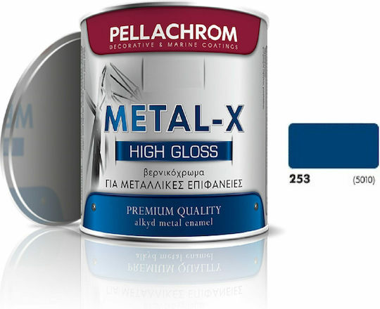 Pellachrom Varnish Colour Solvent Metal-X 0.75lt 253 Shiny