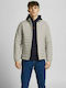 Jack & Jones Men's Puffer Jacket Crockery