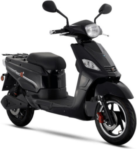 WheelnWater Delivery PRO50 Ηλεκτρικό Μηχανάκι Μαύρο