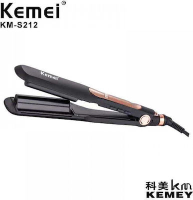 Kemei Curling Iron pentru părul ondulat KM-S212