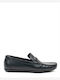 Δερμάτινα Ανδρικά Loafers σε Μαύρο Χρώμα