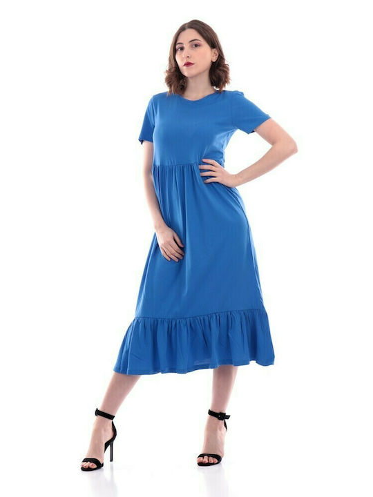 Only Summer Midi Dress Blue