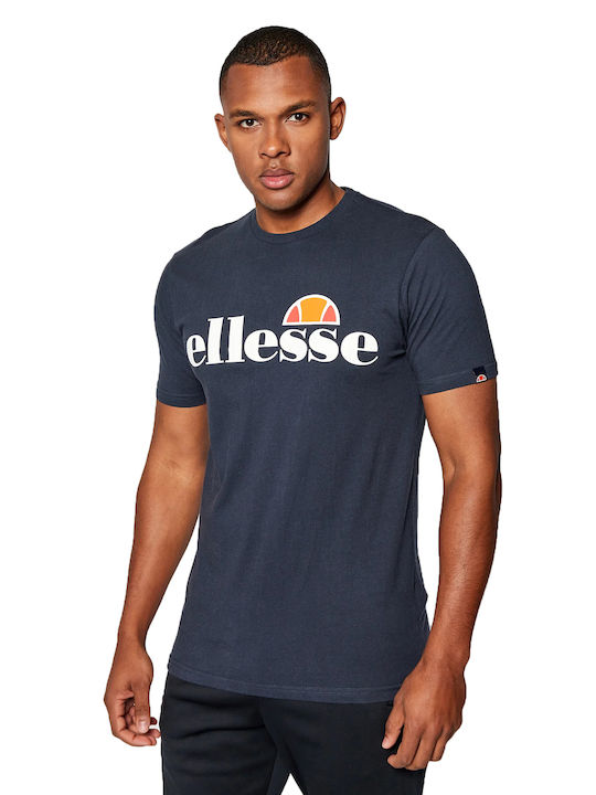 Ellesse Ανδρικό T-shirt Navy Μπλε με Λογότυπο