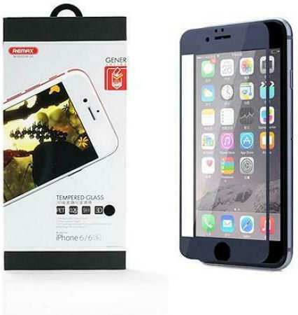 Remax Tempered Glass Μαύρο (iPhone 6 / 6s)