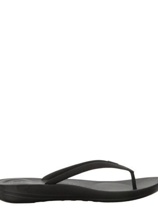 IQUSHION ERGONOMIC FLIP-FLOPS - BLACK