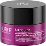 Korff 3D Sculpt Firming, Modelling and Anti-Age Face and Neck Day Cream Feuchtigkeitsspendend Creme Gesicht Tag 50ml