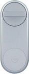 Yale Electronic Lock Linus EMEA in color Silver with Connectivity Wi-Fi and Bluetooth