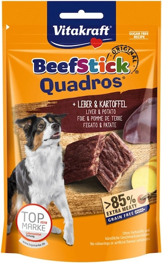 Vitakraft Beefstick Quadros Dog Treat Small Breeds with Meat 70gr
