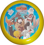 Looney Tunes Frisbee Πλαστικό Κίτρινο με Διάμετρο 20 εκ.