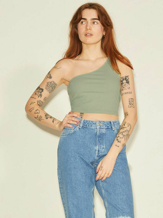 Jack & Jones Γυναικείο Καλοκαιρινό Crop Top Βαμ...