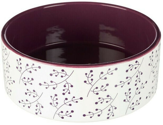 Trixie Keramik Schalen Futter & Wasser für Hund & Katze 800ml 16cm in Weiß Farbe