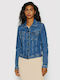 Lee Women's Short Jean Jacket for Spring or Autumn Navy Blue