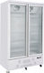 Frigus DCV 1250 Getränkekühlschrank 320Es Doppeltürig H204.5xB125xT72cm