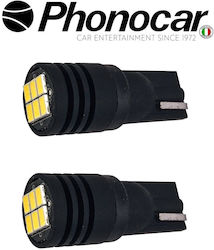 Phonocar Lampen Auto T10 Canbus LED 6000K Kalte...