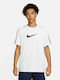 Nike Ανδρικό T-shirt Λευκό με Λογότυπο