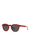 Ralph Lauren Unisex Sunglasses with Red Plastic Frame