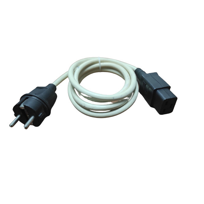 IEC C13 - Schuko Cable 1.5m Λευκό | Skroutz.gr