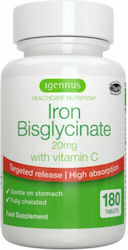 iGennus Iron Bisglycinate With Vitamin C 20mg 180 ταμπλέτες iGennus Iron Bisglycinate With Vitamin C 20mg 180 ταμπλέτες