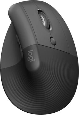 Logitech Lift Ασύρματο Εργονομικό Vertical Ποντίκι Μαύρο