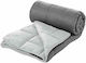 Sunshine Micro Coverlet Queen Size Grey 220x240cm